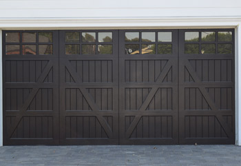 Semi-Custom Wood Garage Doors