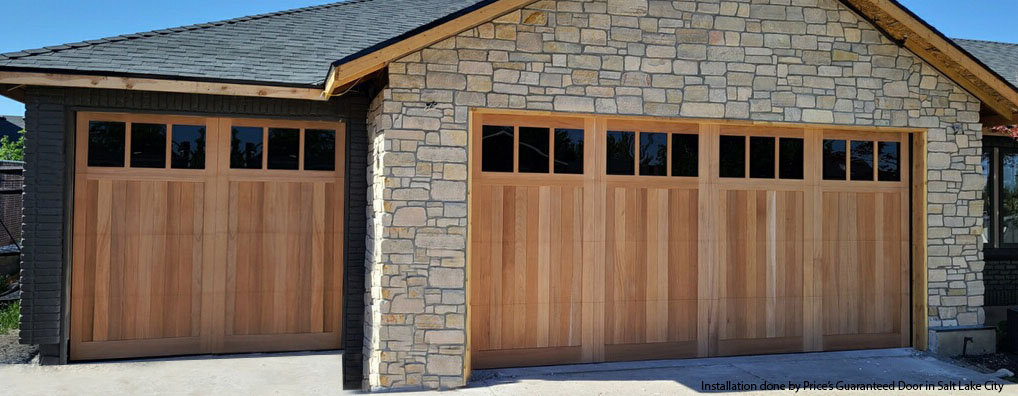 Full Custom Wood Garage Doors