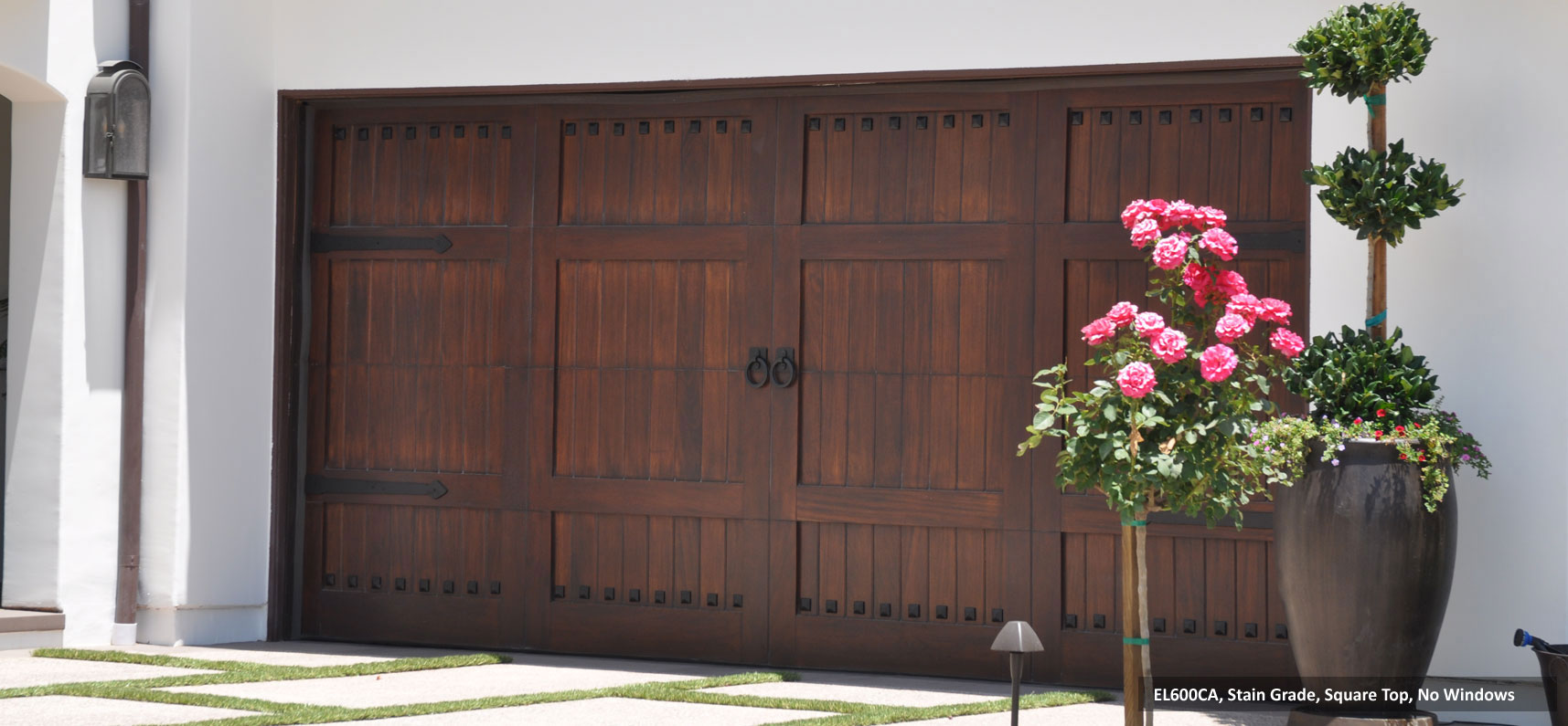 Full Custom Wood Garage Doors