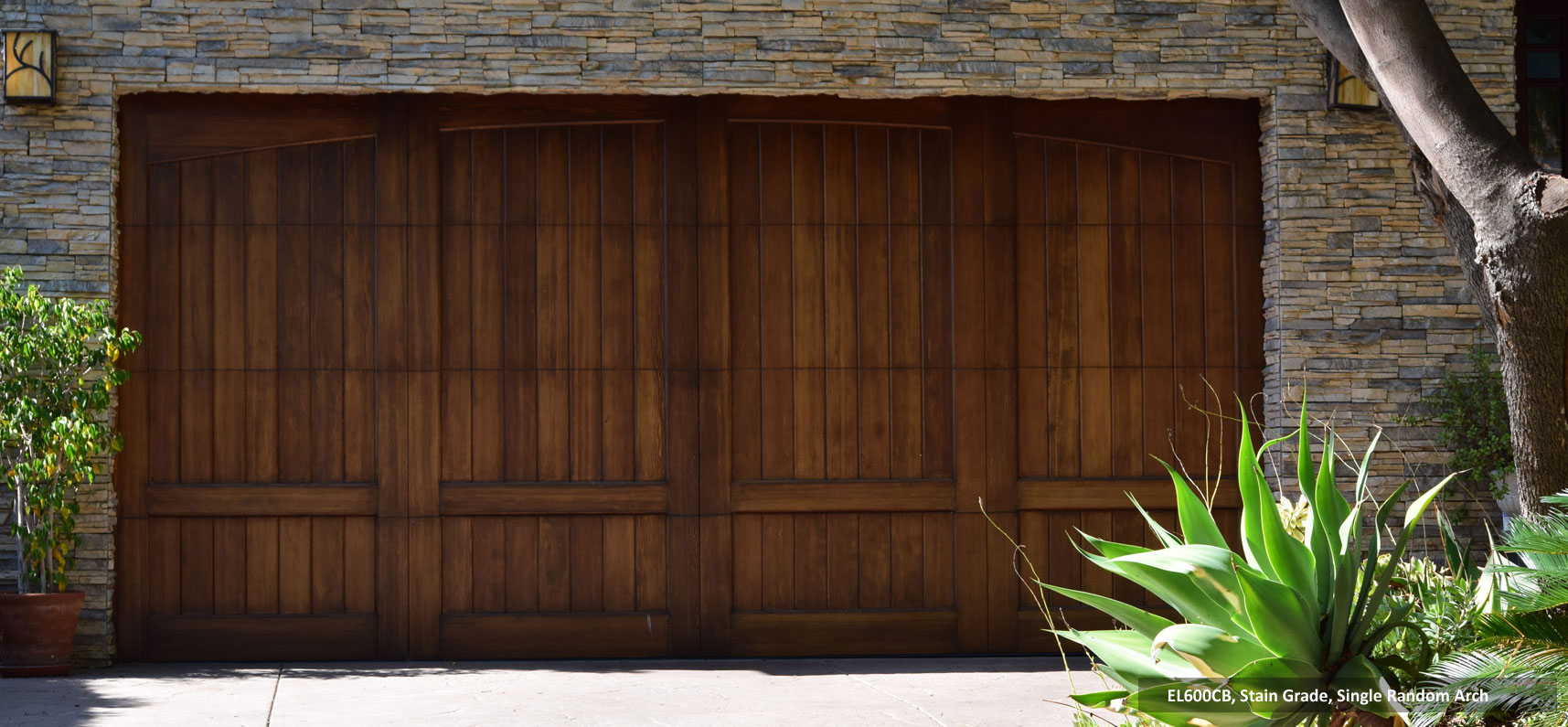 Full Custom Wood Garage Doors