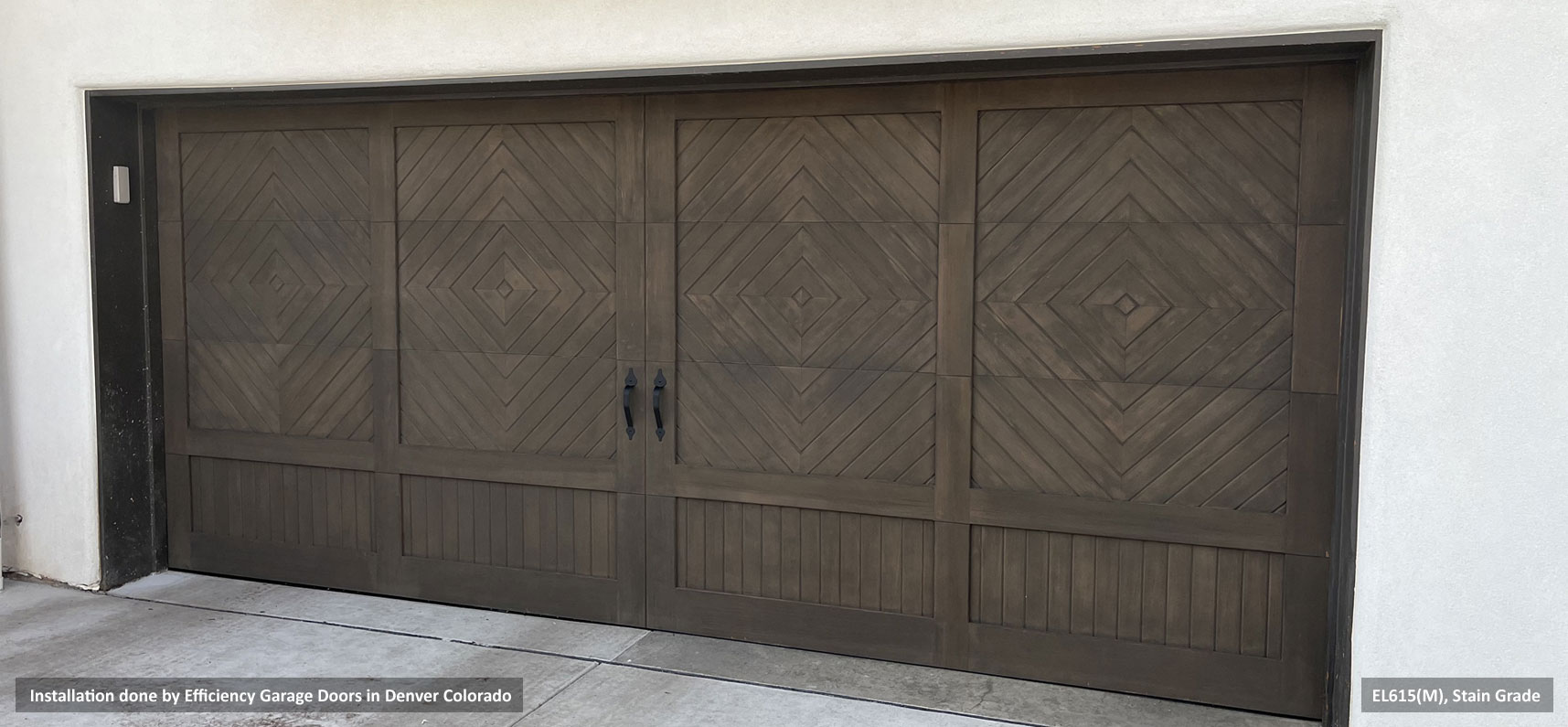 Full Custom Wood Garage Doors