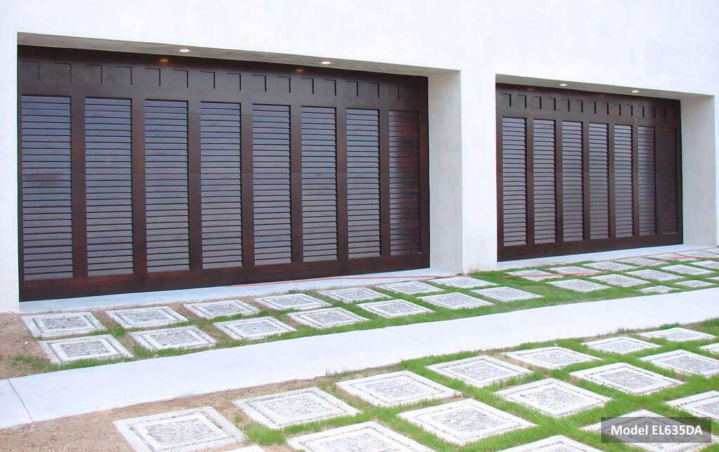 Full Custom Wood Garage Doors