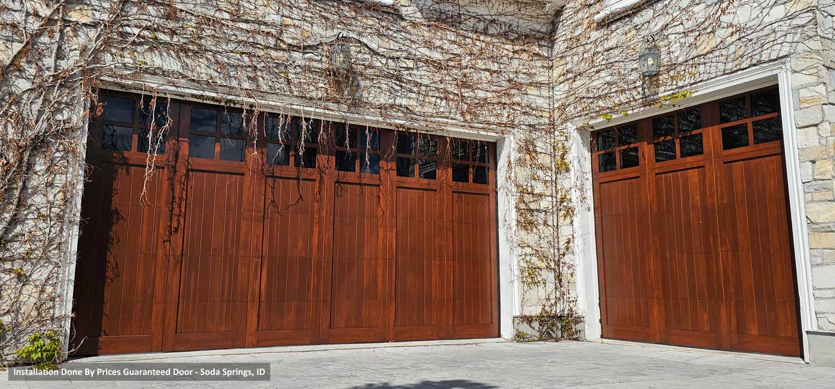 Full Custom Wood Garage Doors