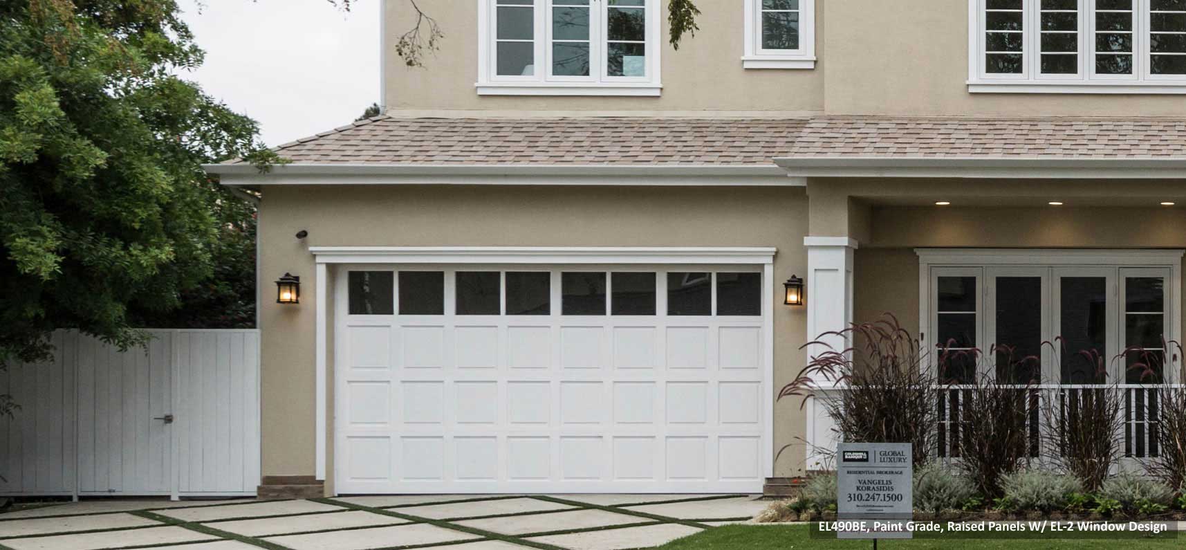 Semi-Custom Wood Garage Doors