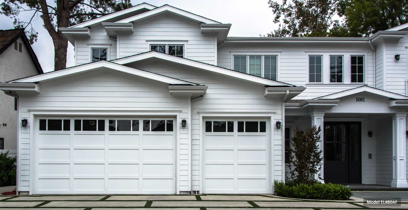 Semi-Custom Wood Garage Doors