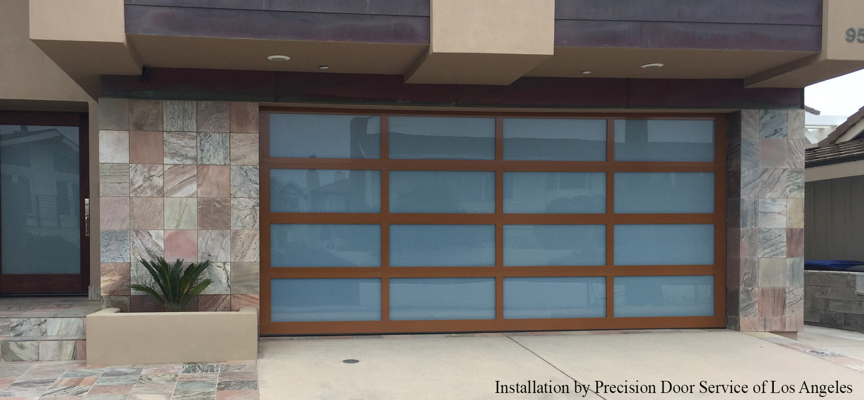 Model EL100 Full View Aluminum Garage Doors