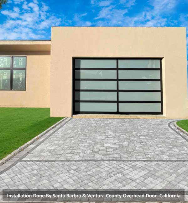 Model EL100 Full View Aluminum Garage Doors